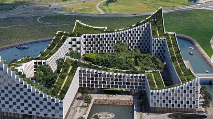 Κόμβος καινοτομίας και εκπαίδευσης από το αρχιτεκτονικό γραφείο BIG στη Δανία